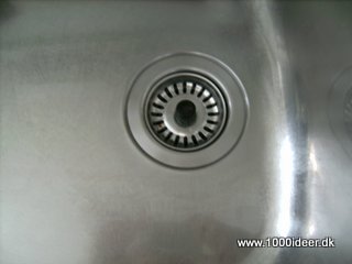 F kkkenvasken hurtig ren med klorin