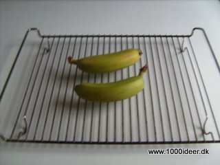 At f grnne bananer til at modne hurtigere