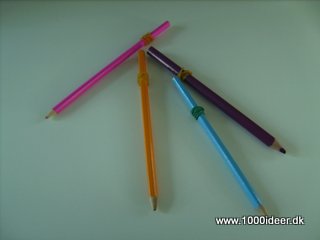 Elastik om blyanterne til de sm 