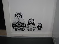 Stickers med stemning - babusjkaer
